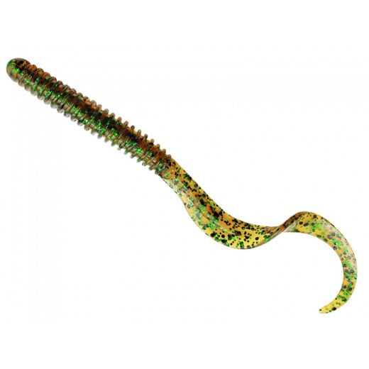 Načtěte obrázek do galerijního prohlížeče, Savage Gear Rib Worm 10,5cm 5g Green Pumpkin 8ks