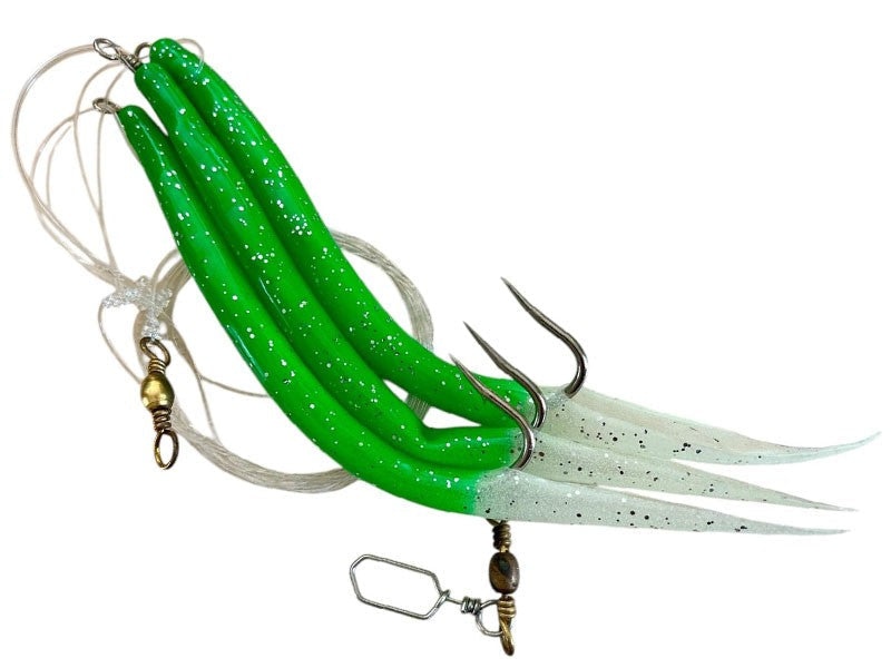 Načtěte obrázek do galerijního prohlížeče, Kinetic trubičky MAKK Rig návazec 10/0 zelená fluo