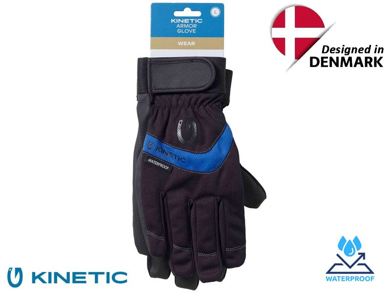 Načtěte obrázek do galerijního prohlížeče, Kinetic Armor Glove Black/Ocean rukavice