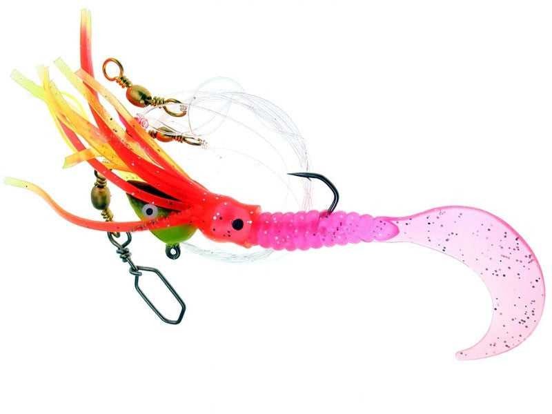 Načtěte obrázek do galerijního prohlížeče, Kinetic Sabiki Wiggle Twister UV Pink