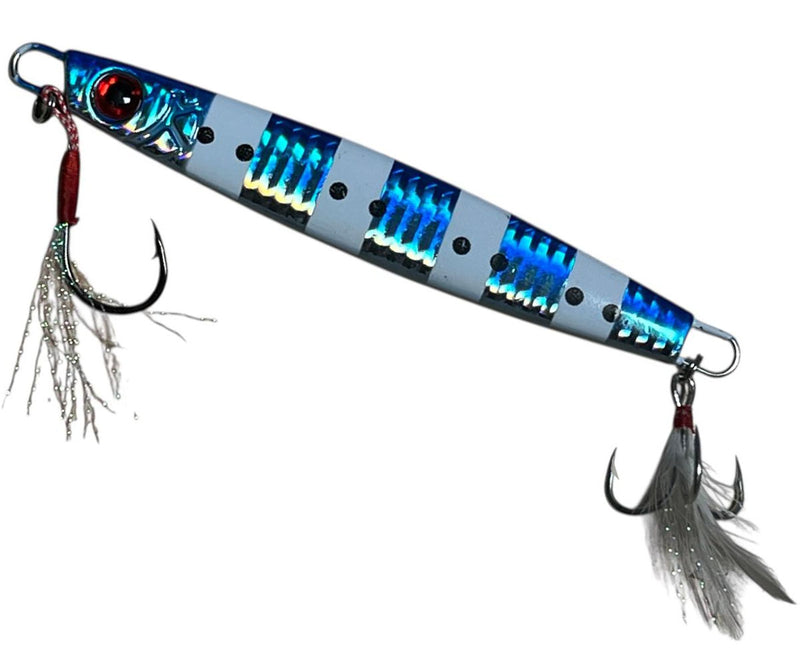 Načtěte obrázek do galerijního prohlížeče, Sea Dragon Holostrike Blue Zebra Glow Holographic 180g