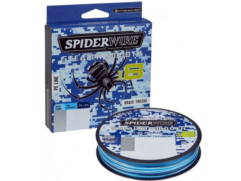 Načtěte obrázek do galerijního prohlížeče, Pletenka SpiderWire - Stealth Smooth x8 0,29mm 26,4kg 300m Blue Camo