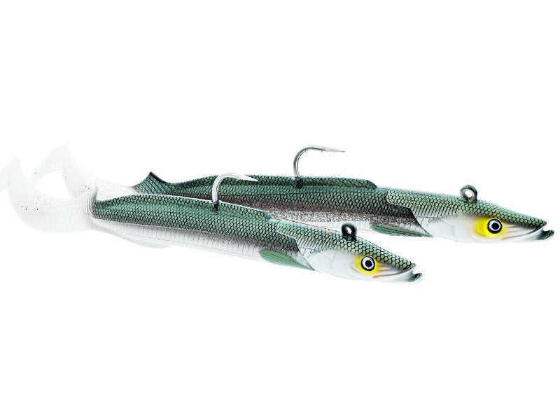Laden Sie das Bild in Galerie -Viewer, Sandy Andy Curltail Jig 122g 22cm 8/0 Regenbogen
