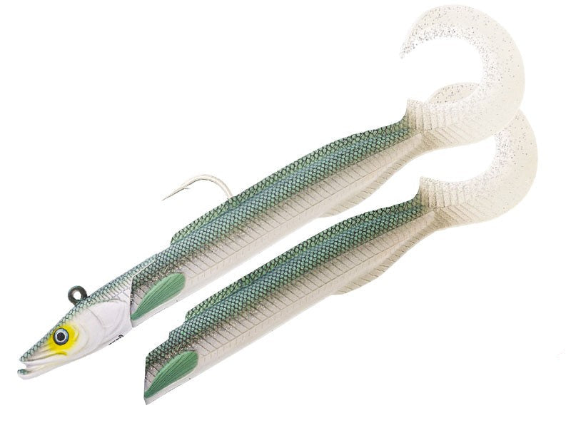 Laden Sie das Bild in Galerie -Viewer, Sandy Andy Curltail Jig 122 g 22 cm 8/0 Headlight