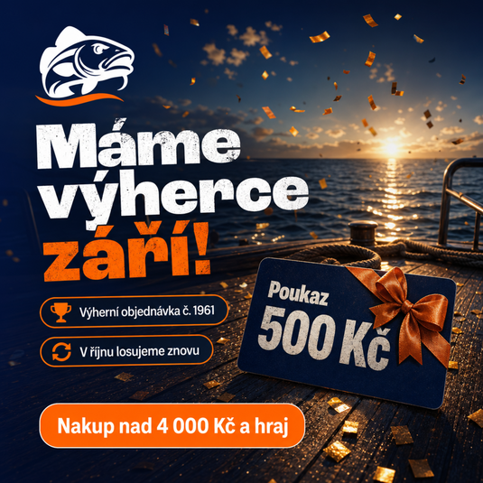 Máme výherce září – poukaz 500 Kč