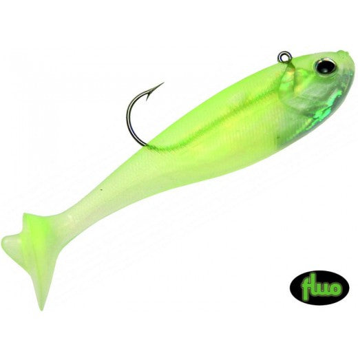 Ryba s háčkem žlutá 20cm 115g