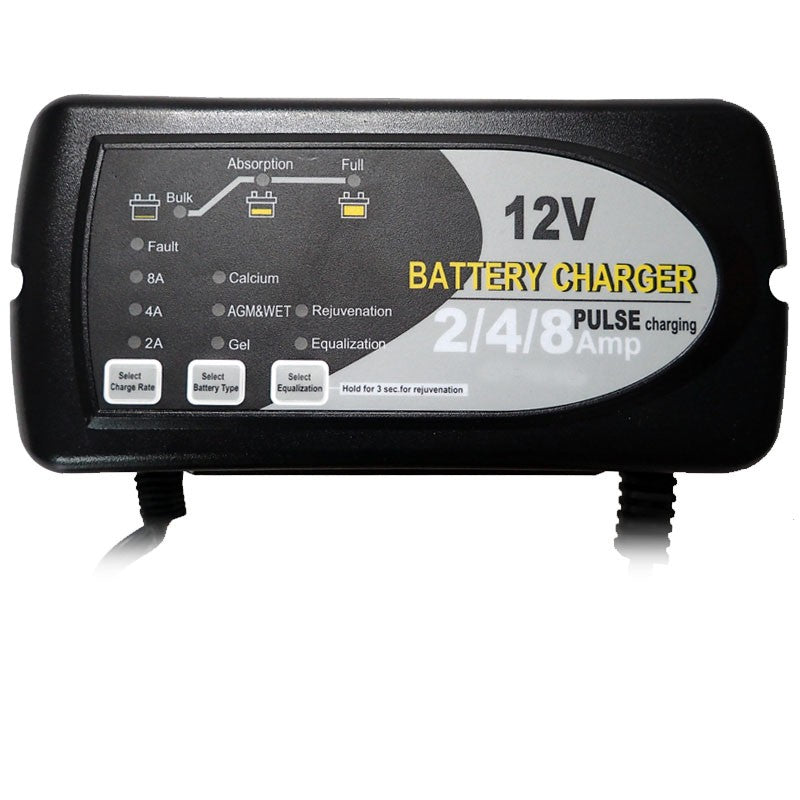 Načtěte obrázek do galerijního prohlížeče, Automatická nabíječka fgForte 12V (2A/4A/8A)
