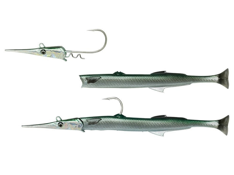 Načtěte obrázek do galerijního prohlížeče, 3D Needlefish Pulse Tail 23cm 55g Blue Silver
