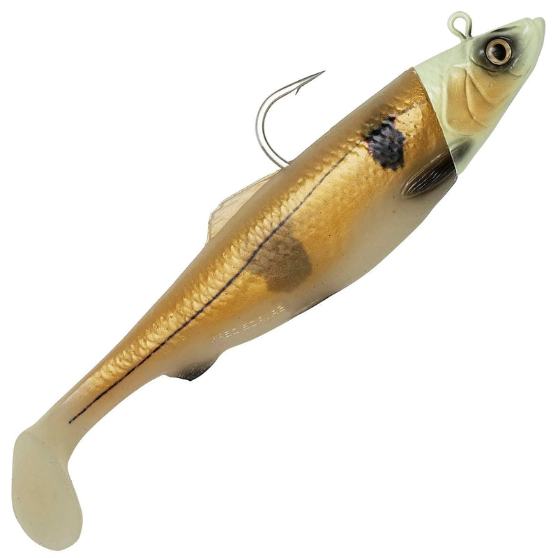 Načtěte obrázek do galerijního prohlížeče, Savage Gear 4D Herring Big Shad 22cm 200g 1+1pcs Glow Haddock
