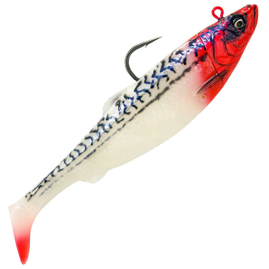 4D Hering Big Shad 25cm 300g 1+1 Stück Rotkopf-Makrele