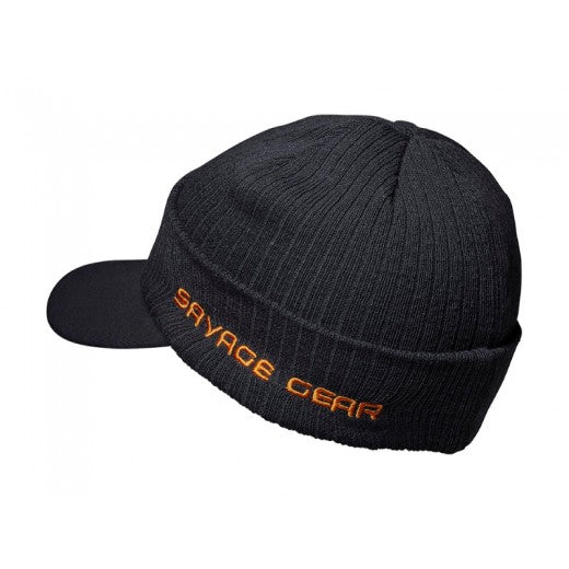 Czapka Savage Gear Peak Beanie Rock Grey –