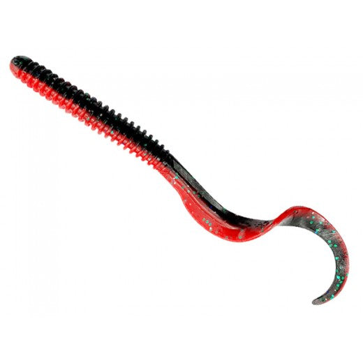 Načtěte obrázek do galerijního prohlížeče, Rib Worm 10,5cm 5g Red N Black 8ks
