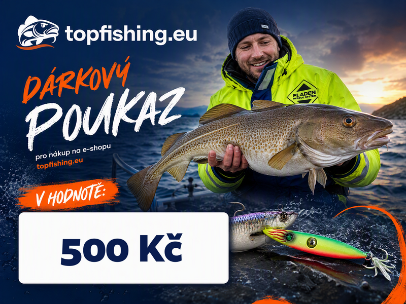 Načtěte obrázek do galerijního prohlížeče, Dárkový poukaz pro rybáře
