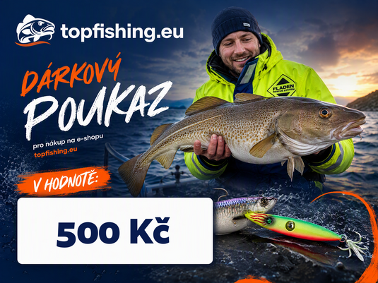 Dárkový poukaz pro rybáře