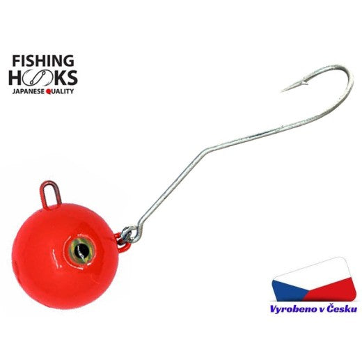 Čeburaška 200g 10/0 červená