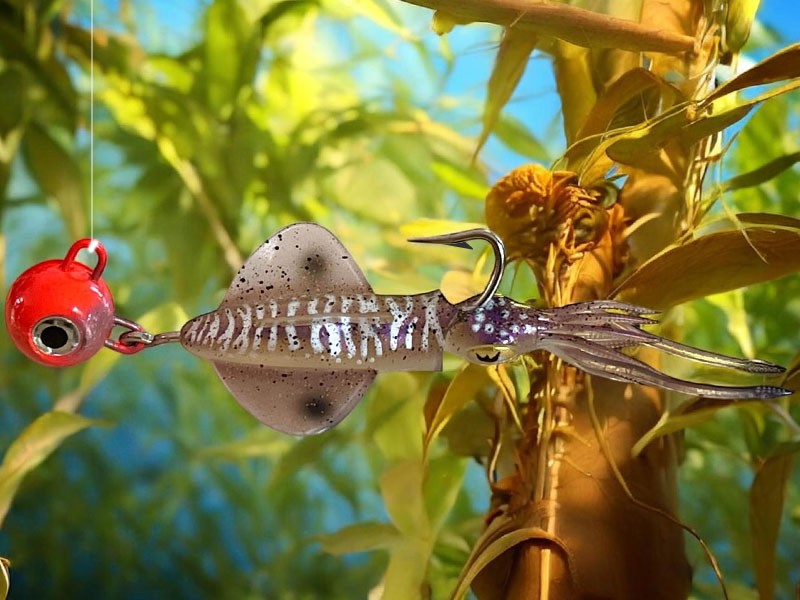 Načtěte obrázek do galerijního prohlížeče, Čeburaška červená oliheň UV 50g 15cm
