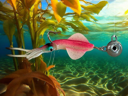 Čeburaška oliheň UV 50g 15cm Pink