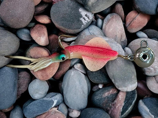 Čeburaška oliheň UV 50g 15cm Pink