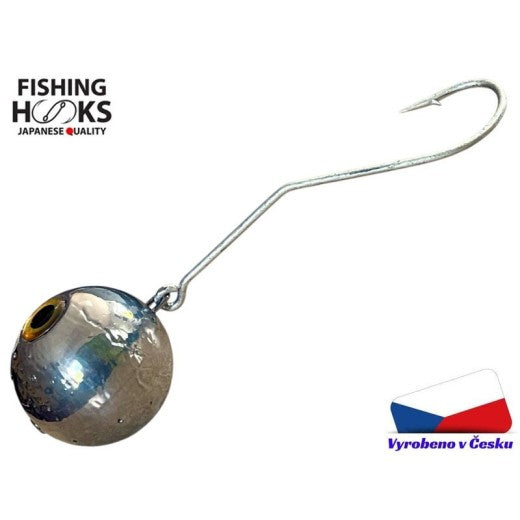 Čeburaška 200g 10/0 stříbrná