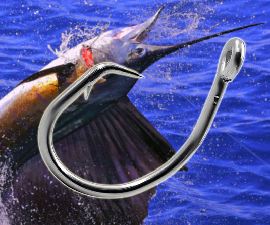 Háček Circle Hook Silver Dragon 18/0 2ks