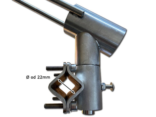 Držák prutu nerez 2.0