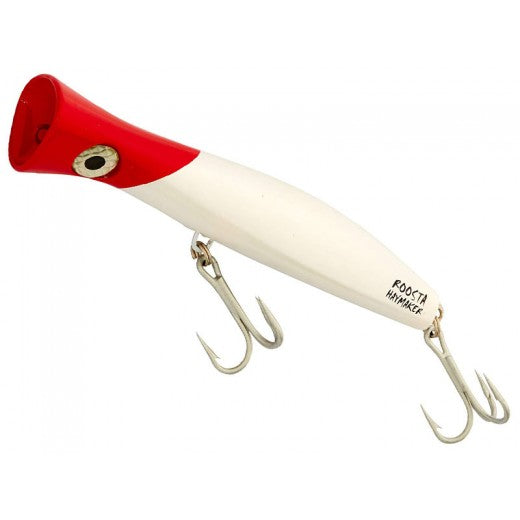 Načtěte obrázek do galerijního prohlížeče, Halco Roosta Popper Haymaker 19,5cm 117g White Redhead

