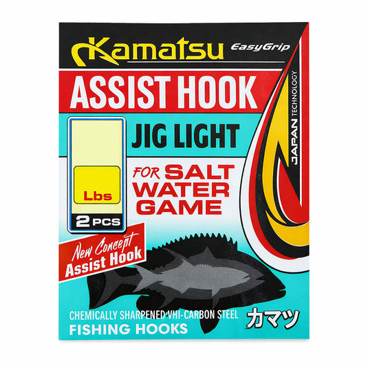 Kamatsu Assist Hook Jig Light 3/0 100lbs 2ks