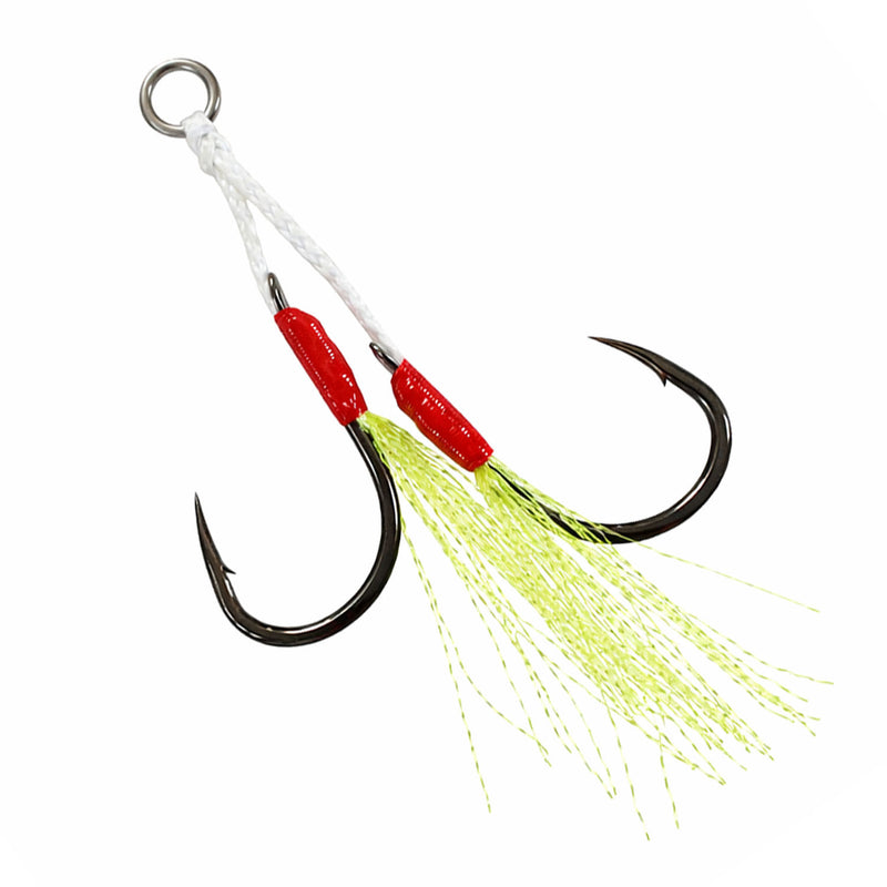 Načtěte obrázek do galerijního prohlížeče, Kamatsu Assist Hook Jig Light 3/0 100lbs 2ks

