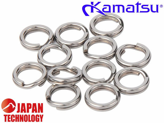 Kamatsu Hyper Strong pevnostní kroužek 12mm 110kg plochý 5ks