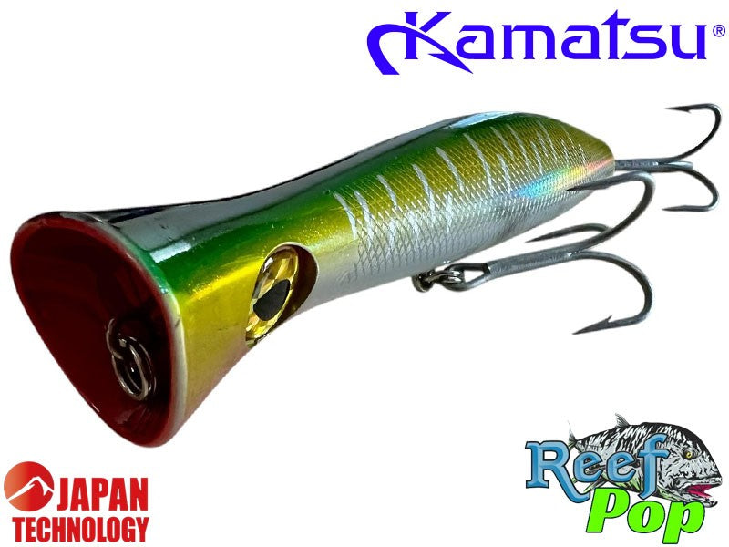 Načtěte obrázek do galerijního prohlížeče, Kamatsu Vibbra Reef Pop 20cm 115g Gold Tiger
