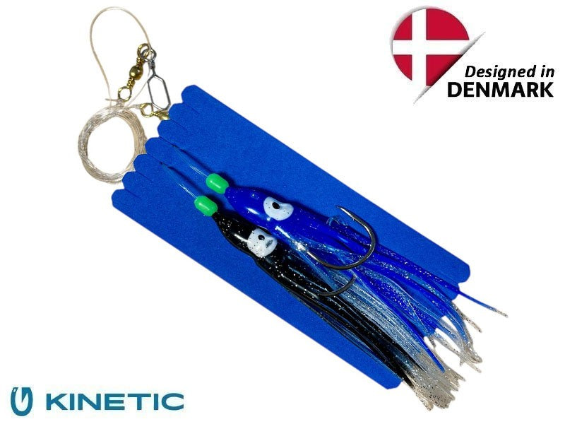 Načtěte obrázek do galerijního prohlížeče, Kinetic Sabiki chobotnice Blekksprut Maxi 8/0 110cm 0,80mm
