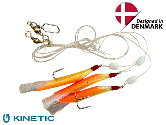 Kinetic trubičky Mini MAKK Rig 5/0 Yellow/Orange