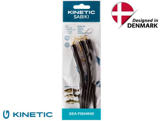 Kinetic trubičky MAKK Rig návazec 10/0 černá