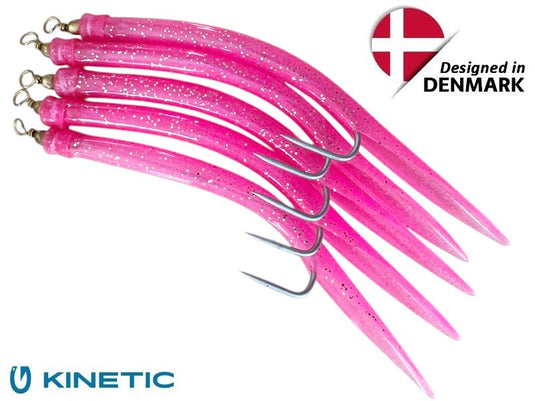 Kinetic trubičky MAKK 12/0 růžová neon nenavázené 5ks