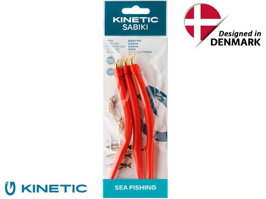 Kinetic trubičky MAKK Rig návazec 10/0 červená