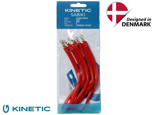 Kinetic trubičky MAKK 4/0 růžová neon nenavázené 5ks