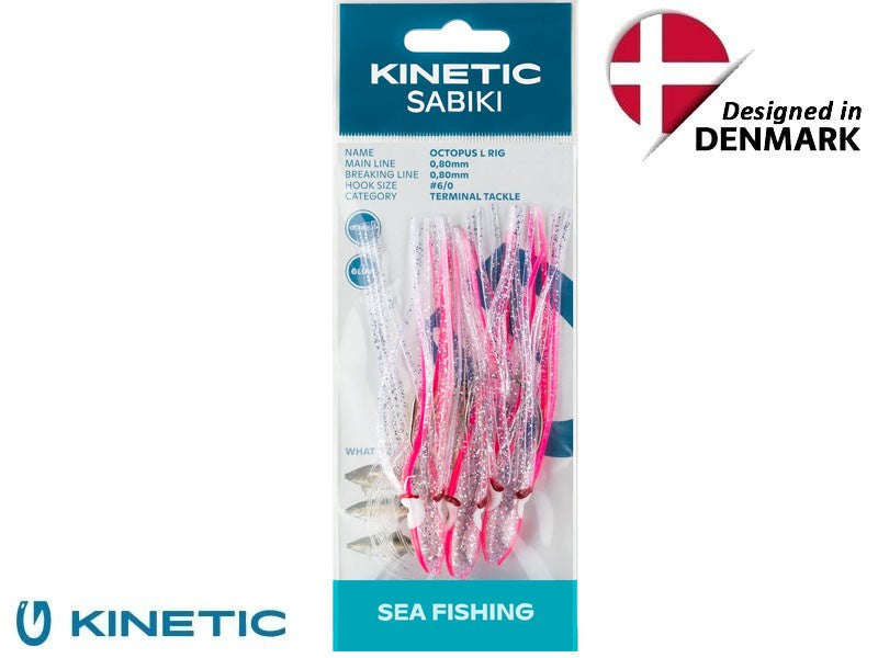 Načtěte obrázek do galerijního prohlížeče, Kinetic chobotnice návazec 6/0 růžová
