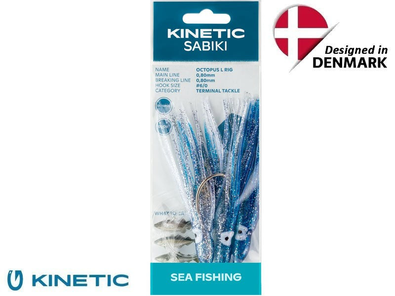 Načtěte obrázek do galerijního prohlížeče, Kinetic chobotnice návazec 6/0 modrá
