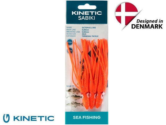 Kinetic chobotnice návazec 6/0 červená