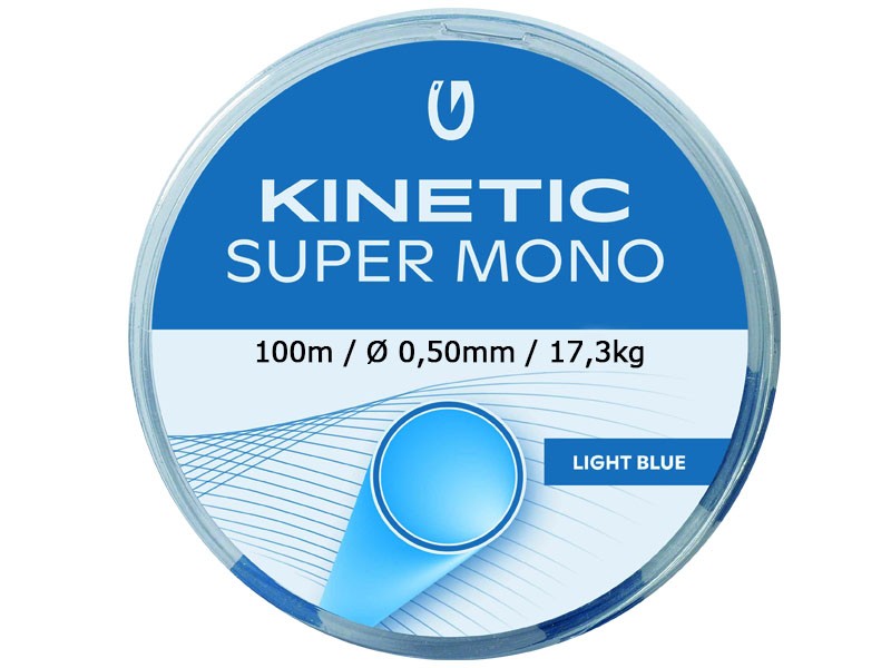 Načtěte obrázek do galerijního prohlížeče, Kinetic Super Mono 100m 0,50mm 17,3kg Light Blue
