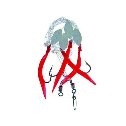 Trubičky A 5/0 návazec červená