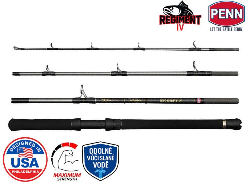 Načtěte obrázek do galerijního prohlížeče, PENN Regiment IV Boat Travel 2,13m 150-400g
