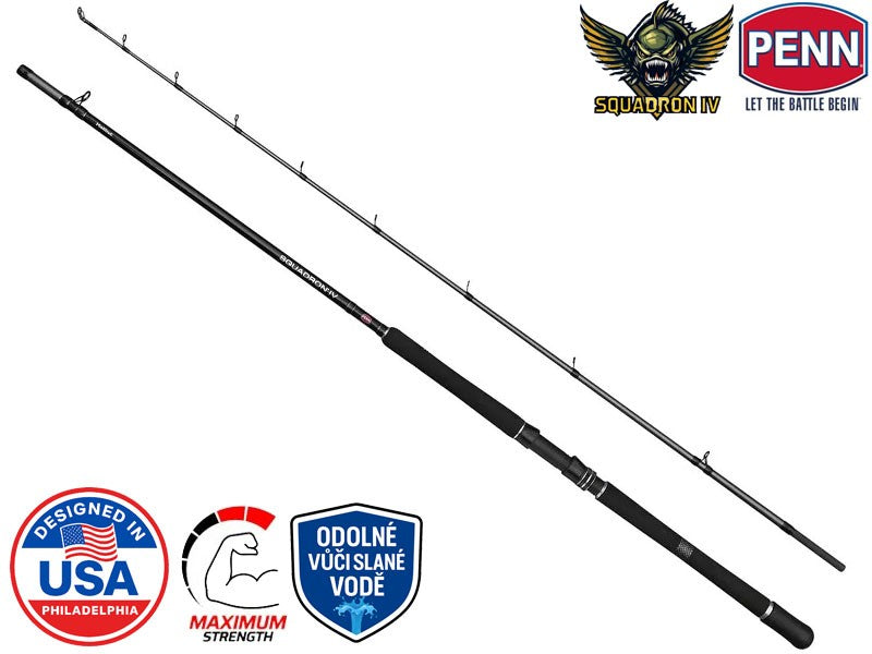 Načtěte obrázek do galerijního prohlížeče, PENN Squadron IV Jig 1,98m 40lb 150-300g
