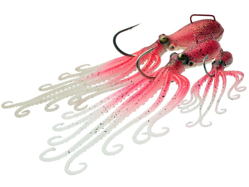 Načtěte obrázek do galerijního prohlížeče, 3D Octopus UV Pink Glow 16cm 120g
