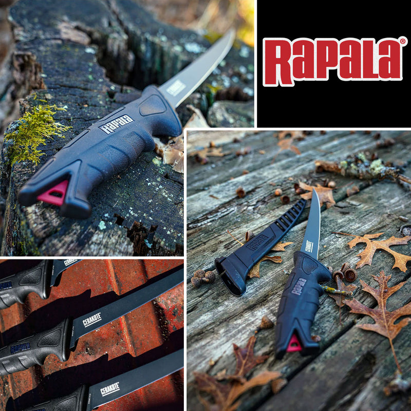 Załaduj obraz do przeglądarki galerii, RAPALA Stealth FXF 6" 15cm Full‑tang
