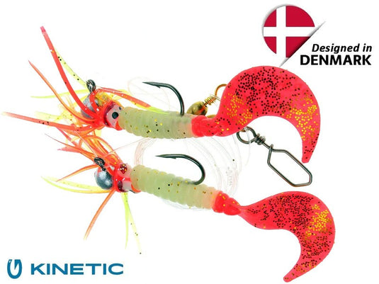 Kinetic Sabiki Loaded Shadtail Skirt UV 3/0