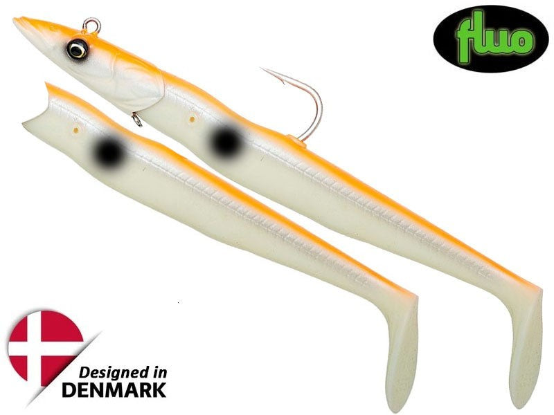 Načtěte obrázek do galerijního prohlížeče, SG Sandeel V2 21,5cm 140g Orange Glow
