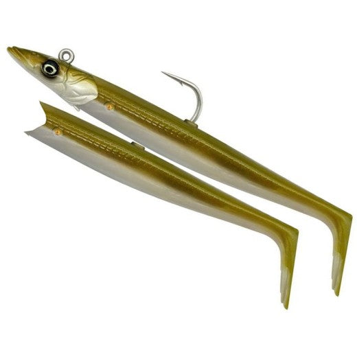 Załaduj obraz do przeglądarki galerii, SG Sandeel V2 18cm 86g Khaki
