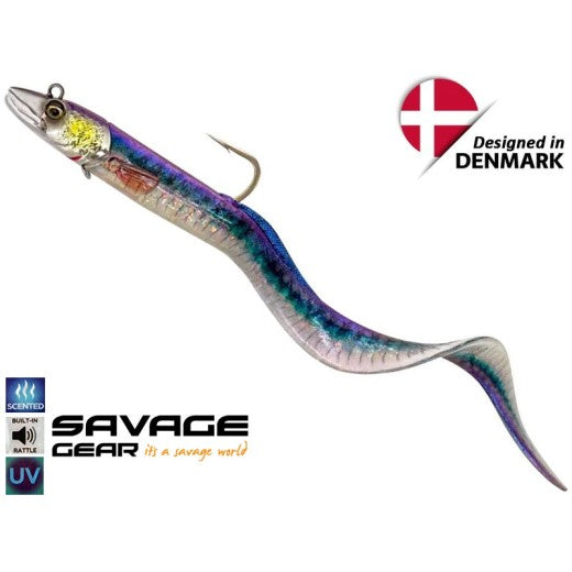 Načtěte obrázek do galerijního prohlížeče, Savage Gear Conger Eel 19cm 120g Ocean Flash
