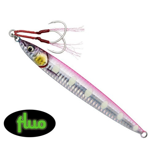 SG Slim Jig Minnow 100g 15cm Pink Flash